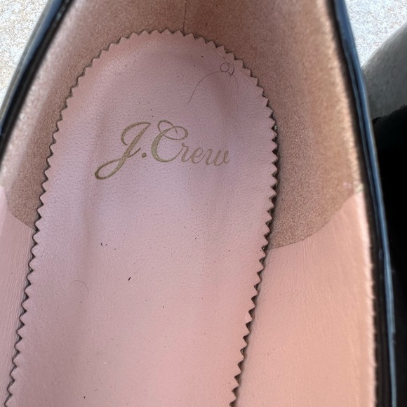 J.Crew Pointy Toe Flat in Black Paten - Picture 13 of 13